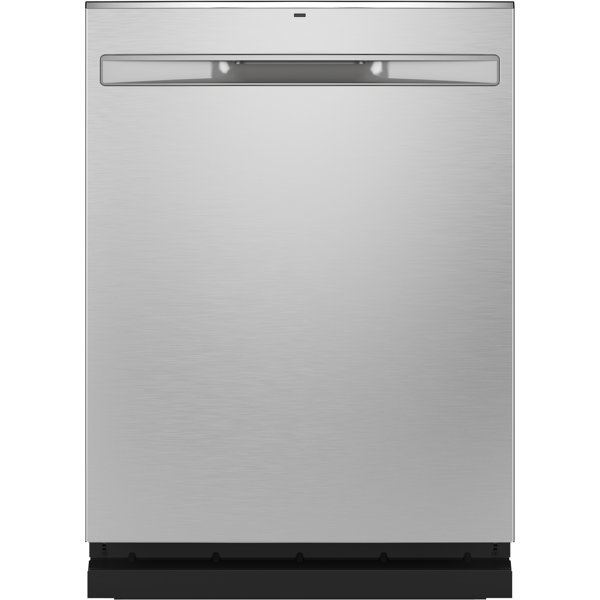 GE Appliances Stainless Steel Interior 24" 48 dBA BuiltIn Fully
